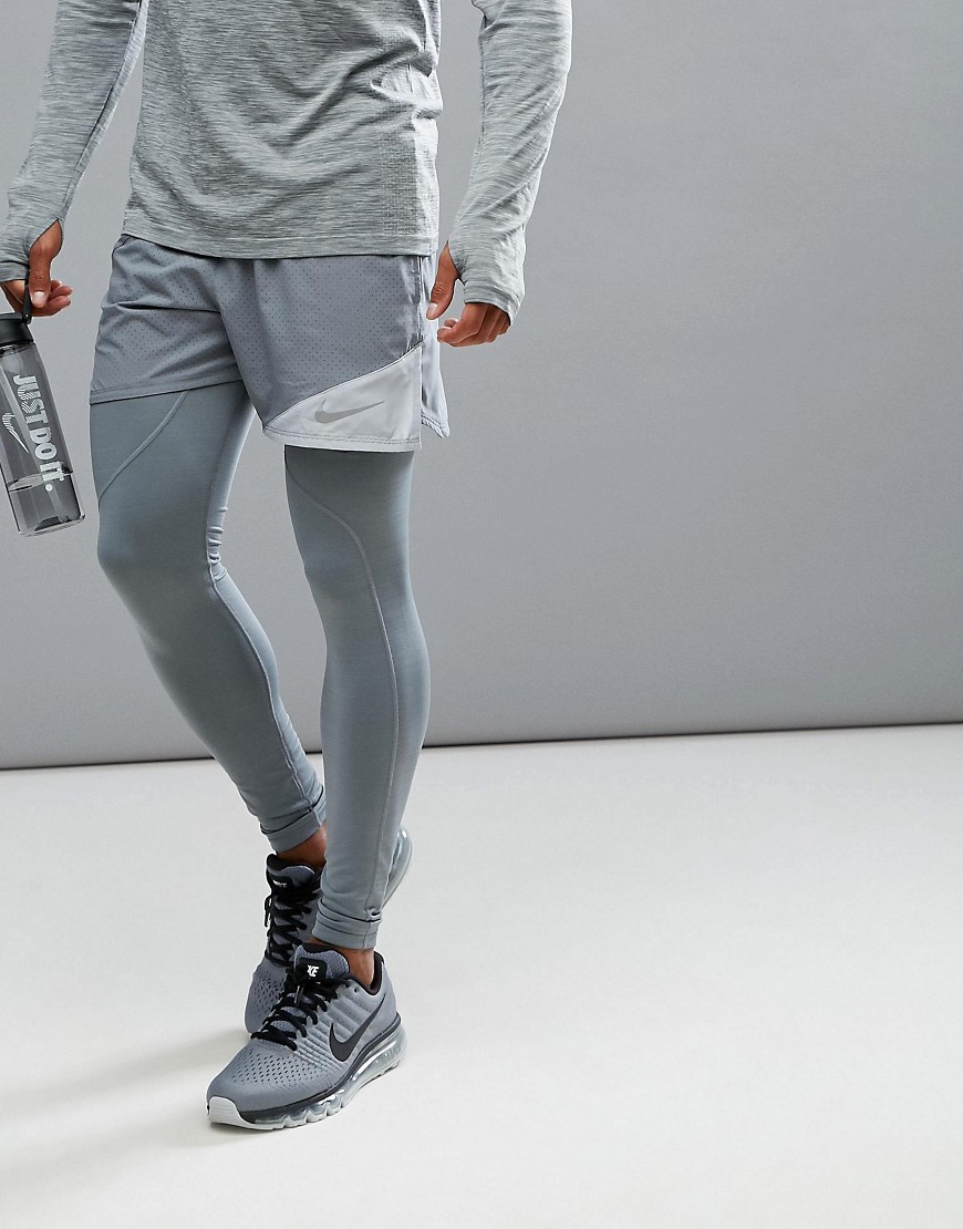 Nike Running Flex distance 5 inch shorts in grey 834188-065 - Grey