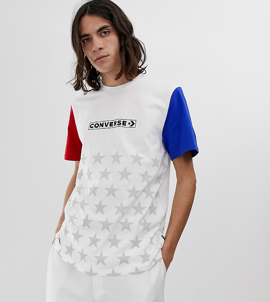 Converse One Star '86 T-Shirt In White Exclusive at ASOS