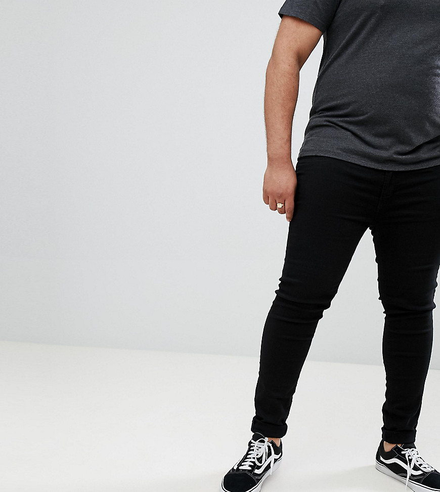 Blend Plus Flurry extreme skinny jeans in black