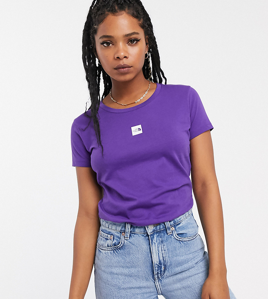 The North Face Fine t-shirt in hero purple