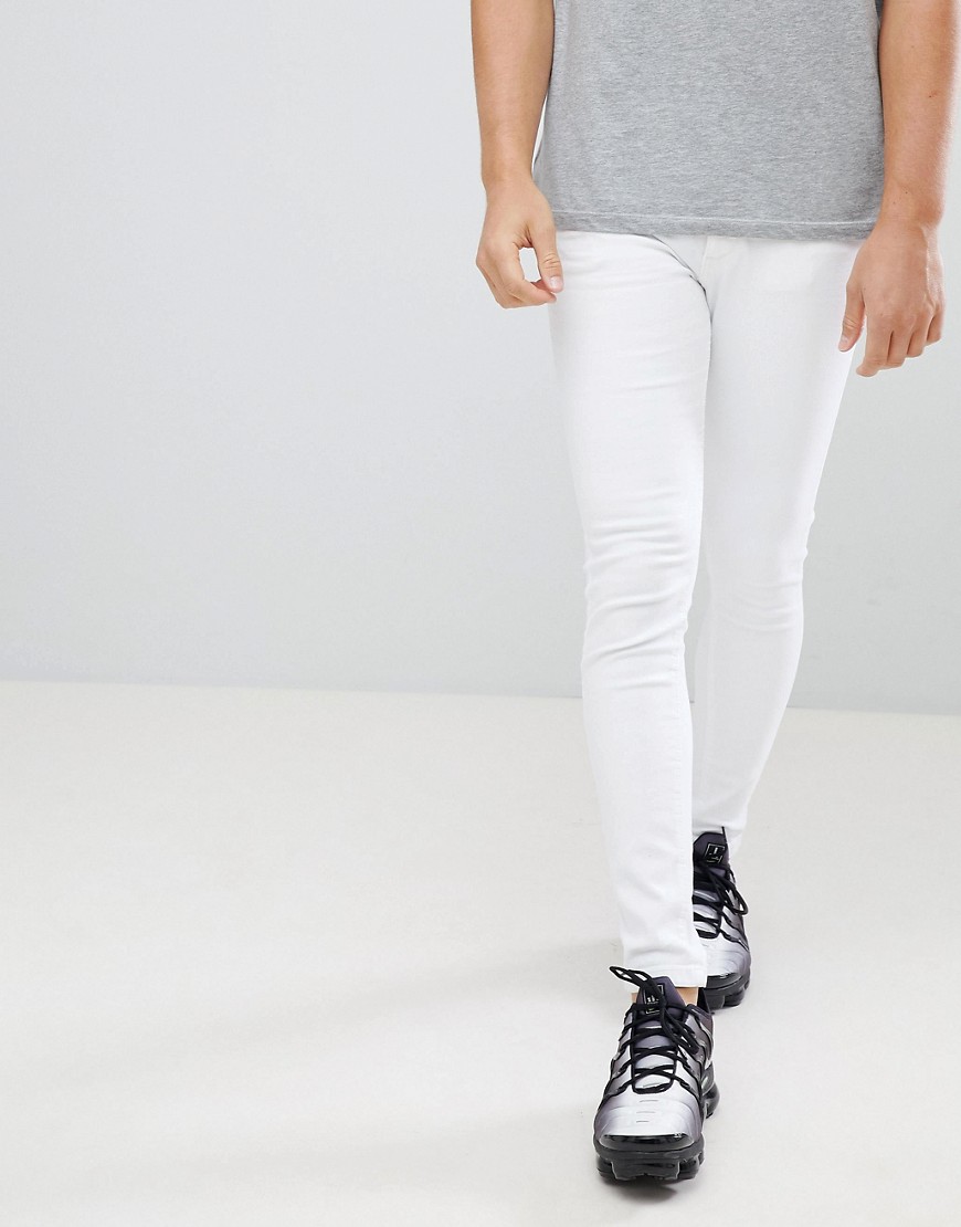 11 Degrees super skinny jeans in white