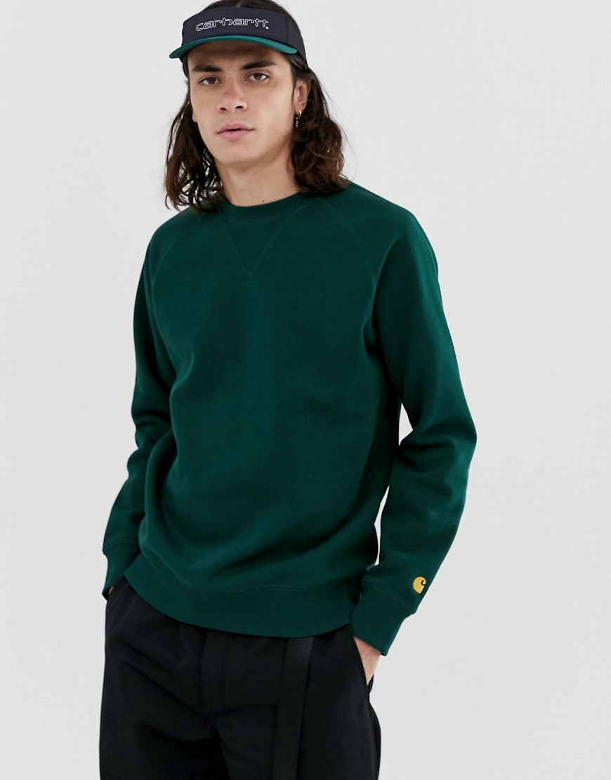 Carhartt WIP Chase sweatshirt in green