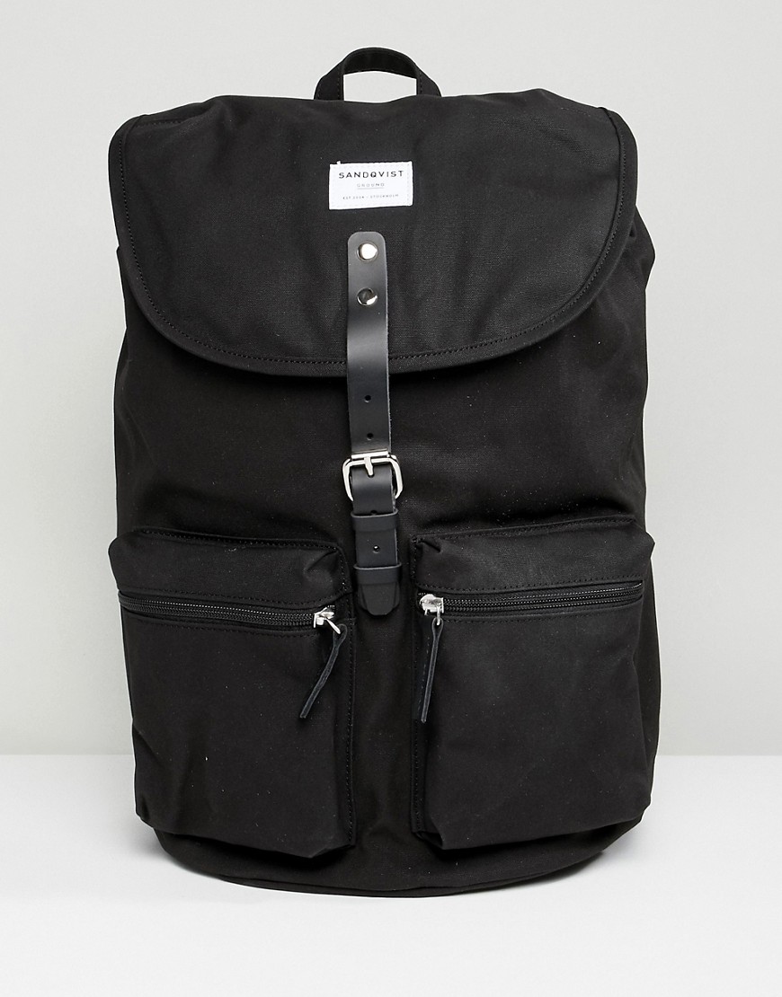 Sandqvist Roald backpack in black