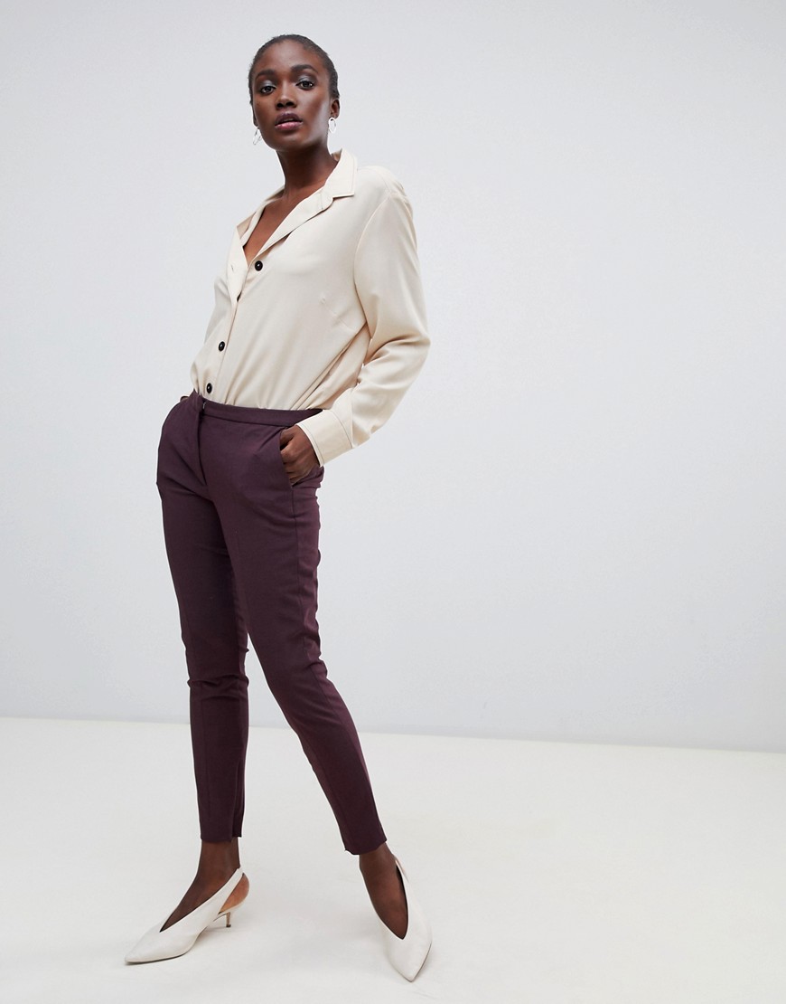 Selected Femme Cropped Tailored Trouser
