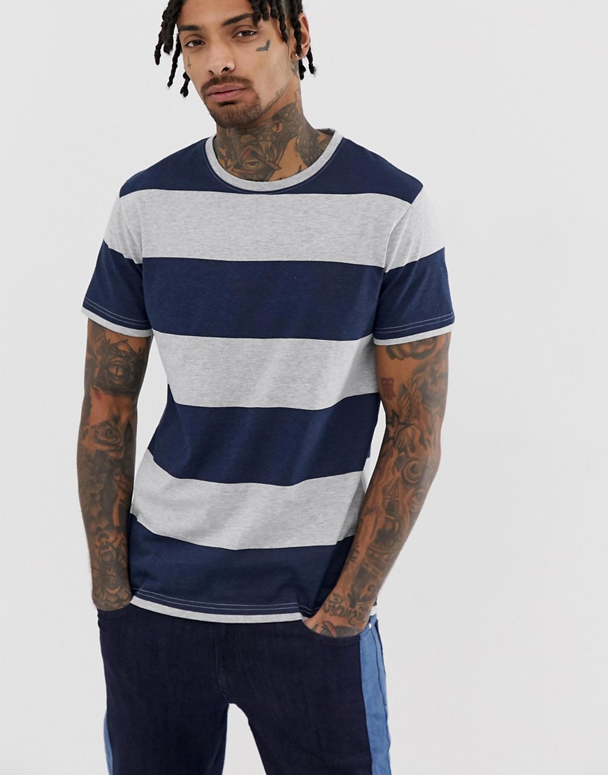D-Struct Striped T-Shirt