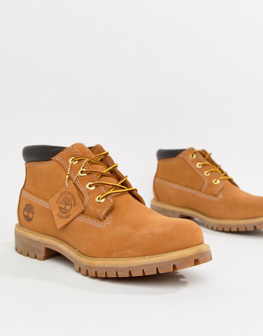 Timberland premium chukka boots in brown