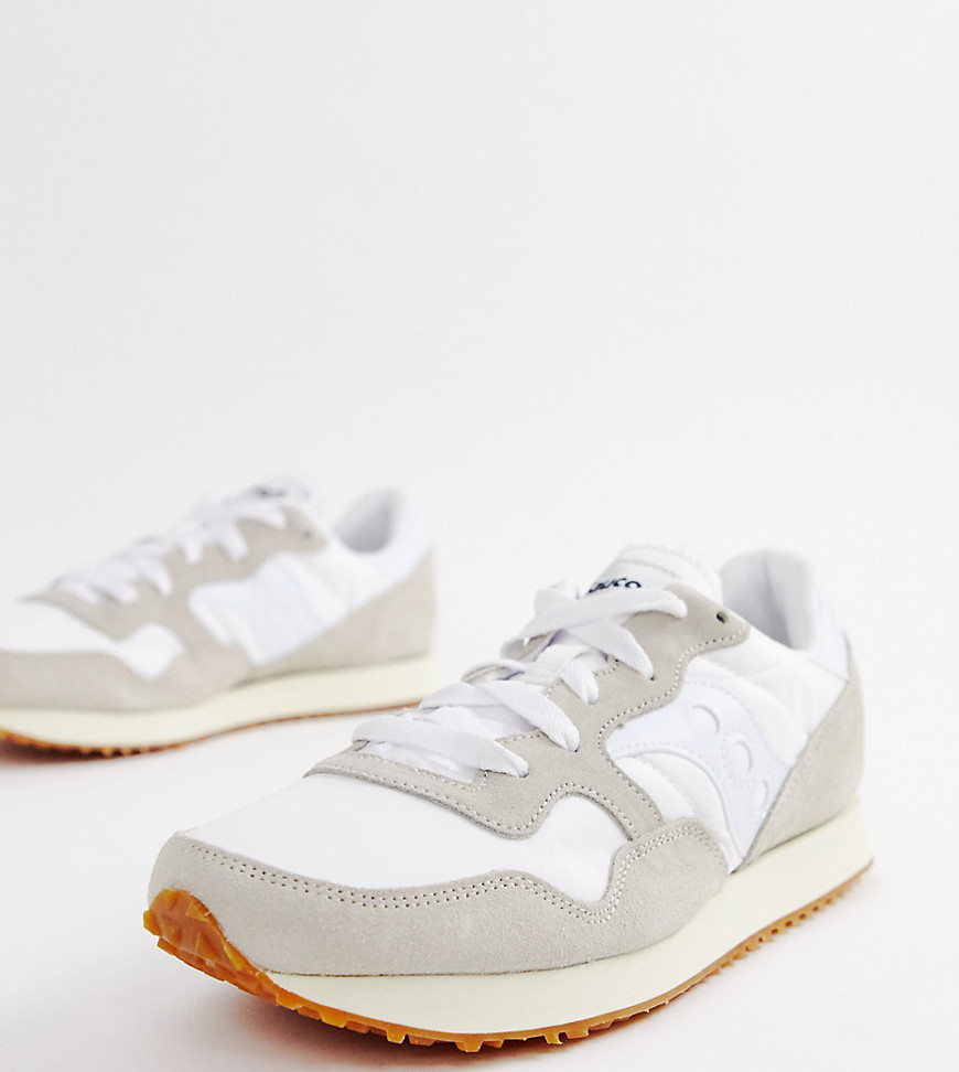 Saucony DXN vintage trainer in white