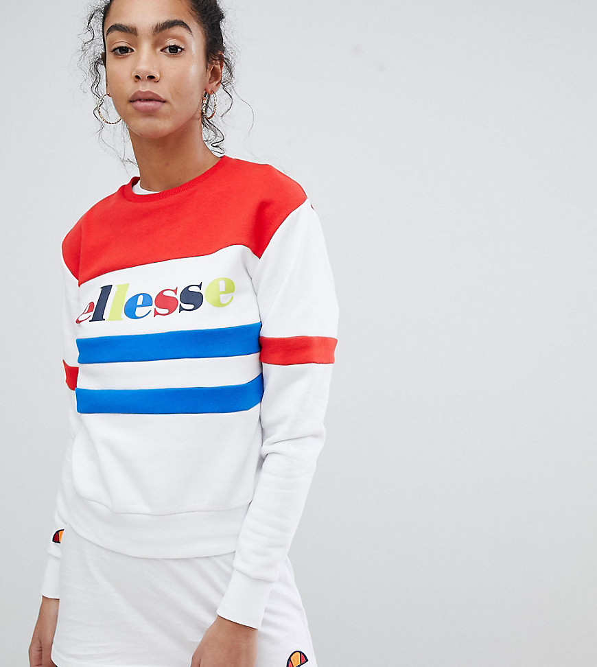 Ellesse Heritage Relaxed Sweatshirt With Rainbow Logo - Multi
