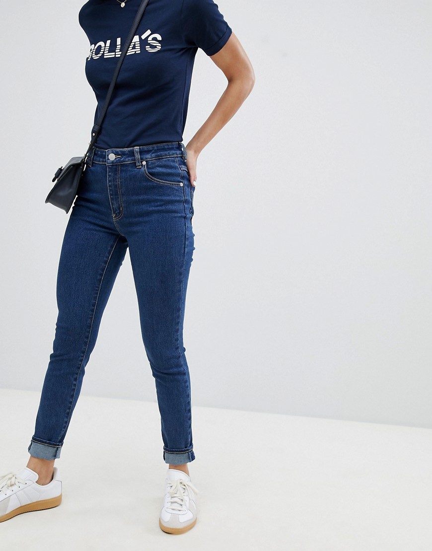 Rolla's Westcoast High Rise Cropped Skinny Jean