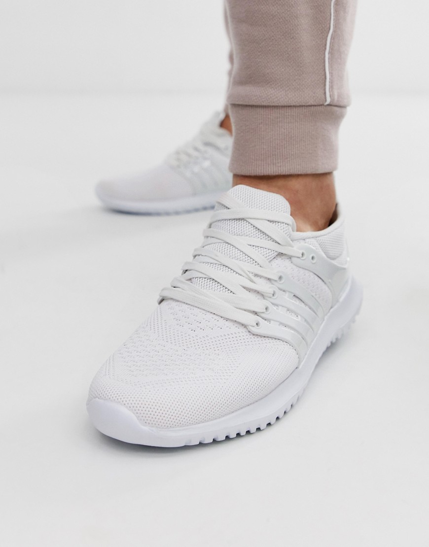 Loyalty and Faith trainer in white marl