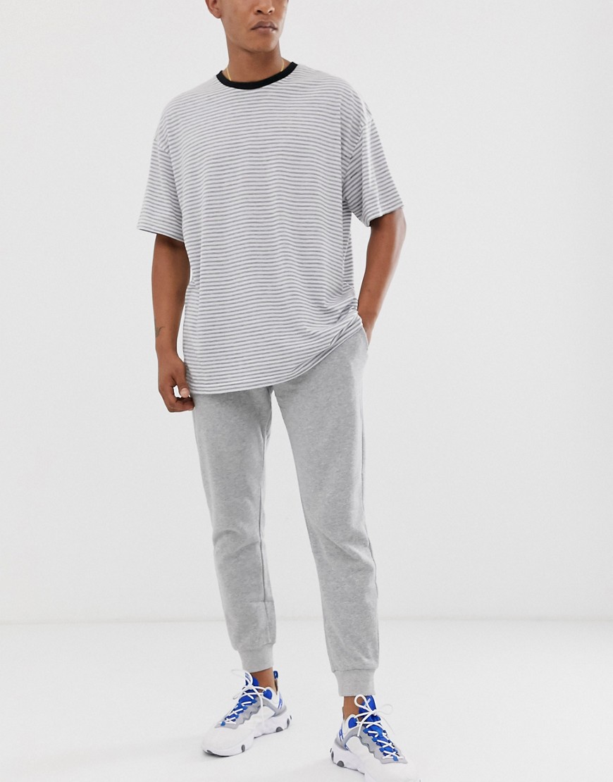 New Look basic jogger in grey