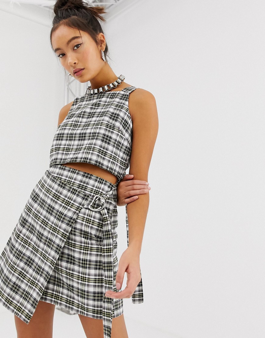 The Ragged Priest cropped square neck top co-ord