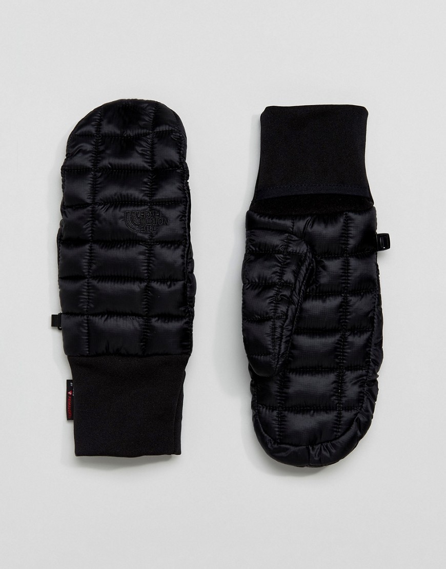 Черные перчатки The North Face Thermoball - Черный 
