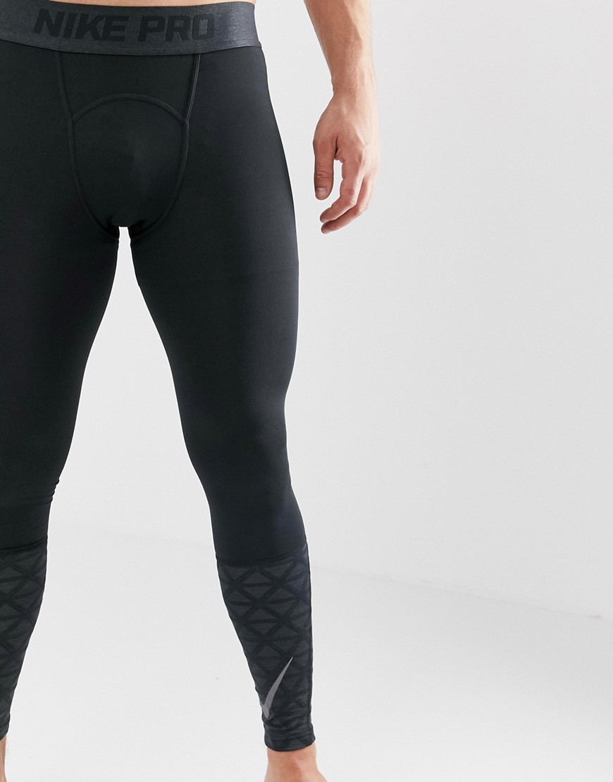 Nike Training Pro Utility Tights In Black 929699-010