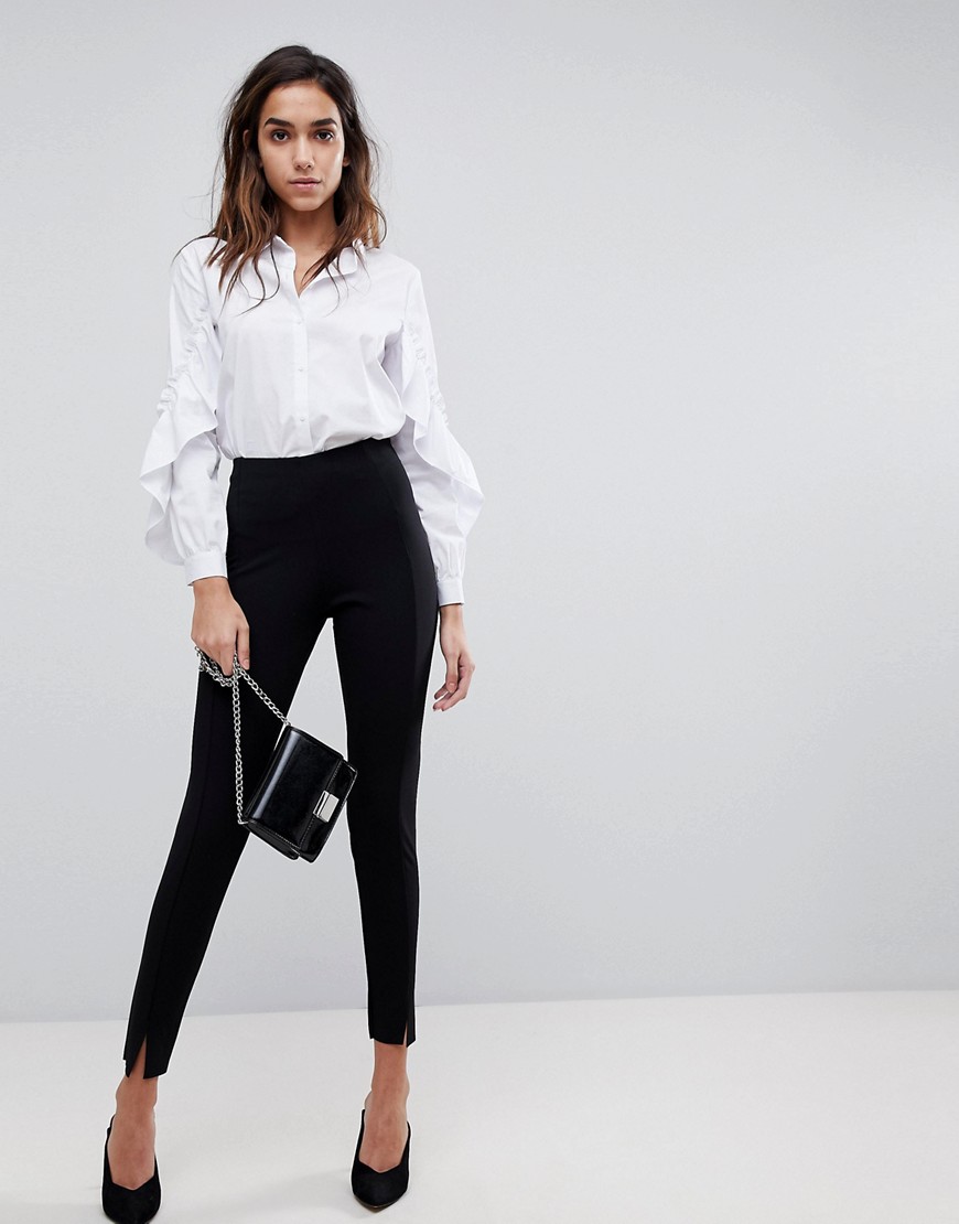 Missguided skinny fit cigarette trousers