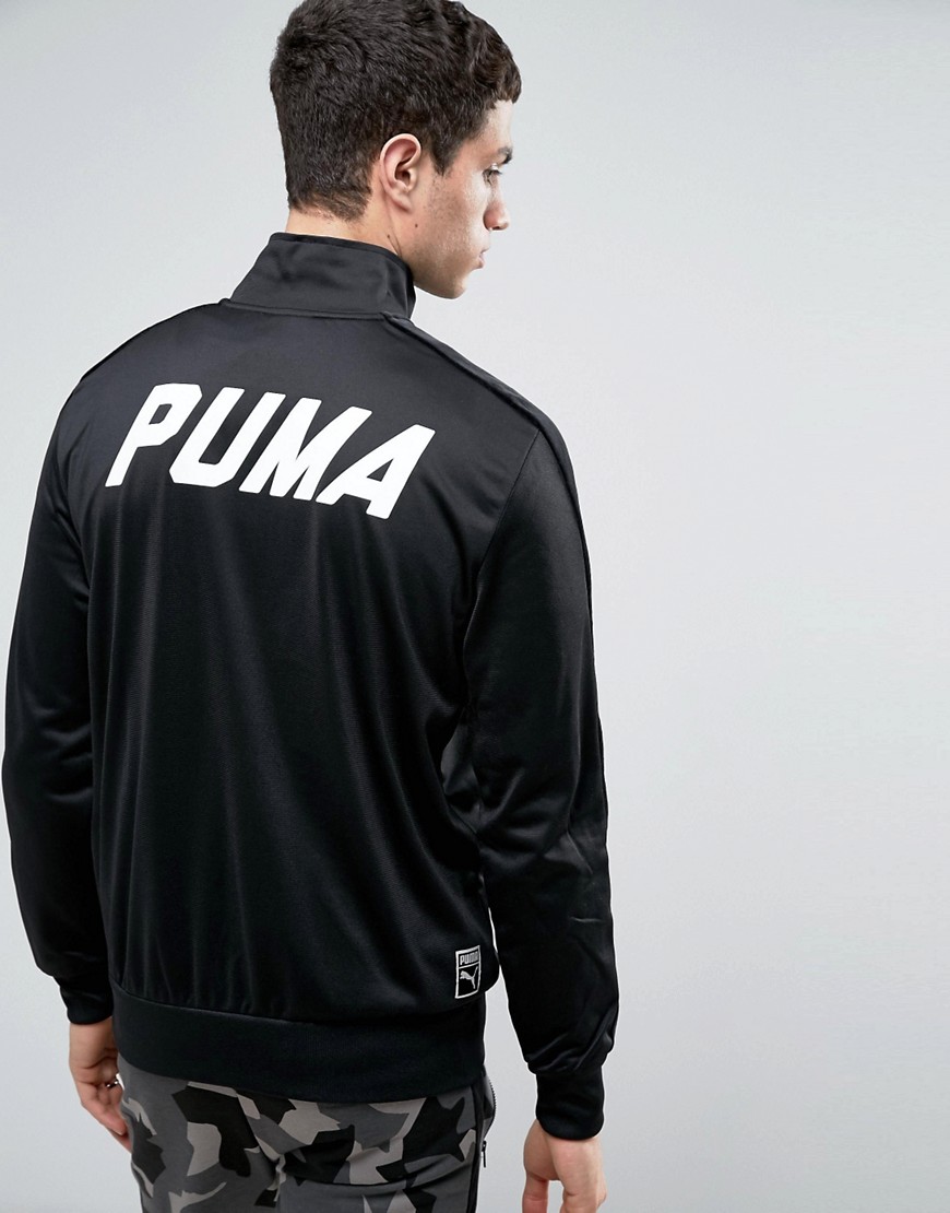 Черная спортивная куртка Puma - Черный 