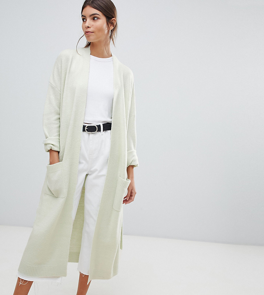 Micha Lounge maxi cardigan with belted wrap