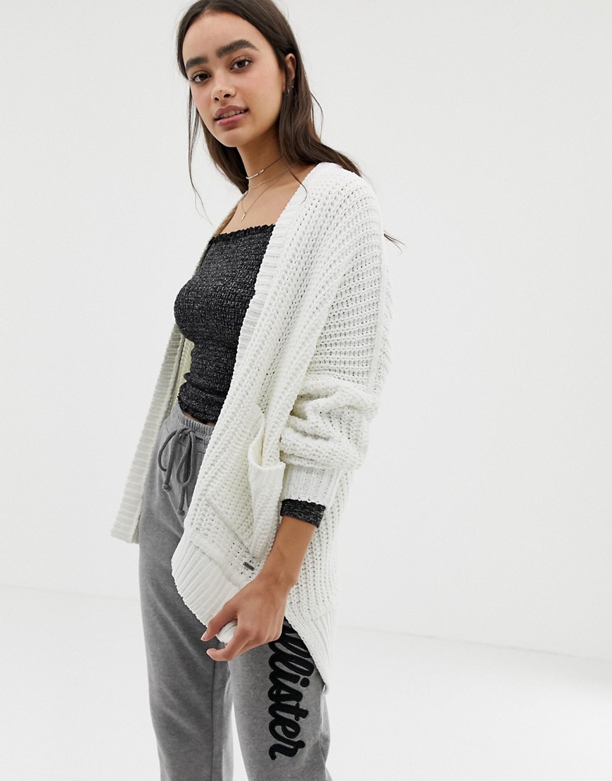 Hollister cosy cardigan in chenille