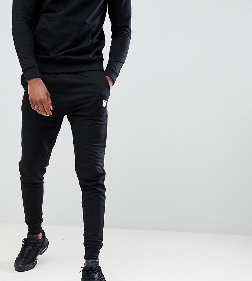 Good For Nothing skinny joggers in black with small logo exclusive to ASOS