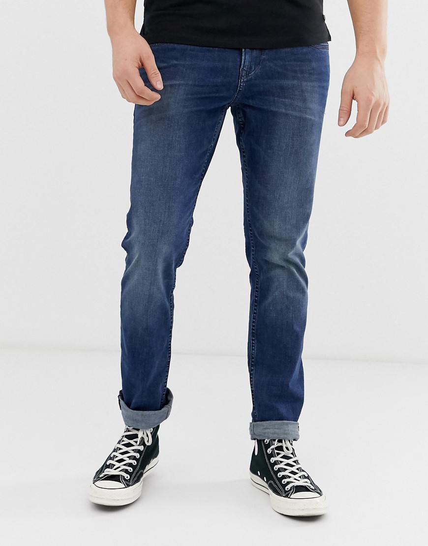Tom Tailor slim fit jeans in mid stone wash