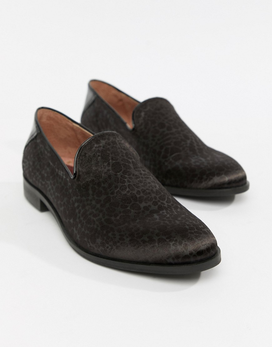 House Of Hounds Hawk loafers in black pebble