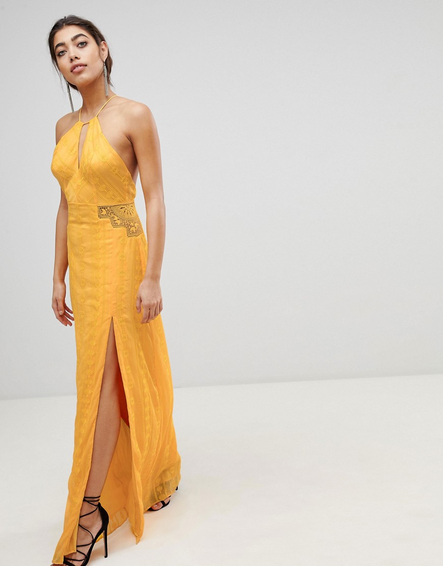 The Jetset Diaries Embroidered Maxi Dress