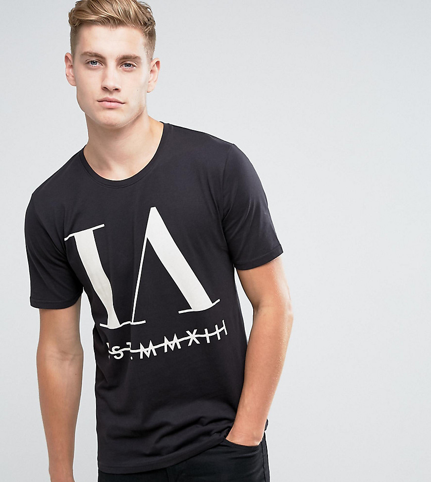 Only & Sons T-Shirt with Print - Black