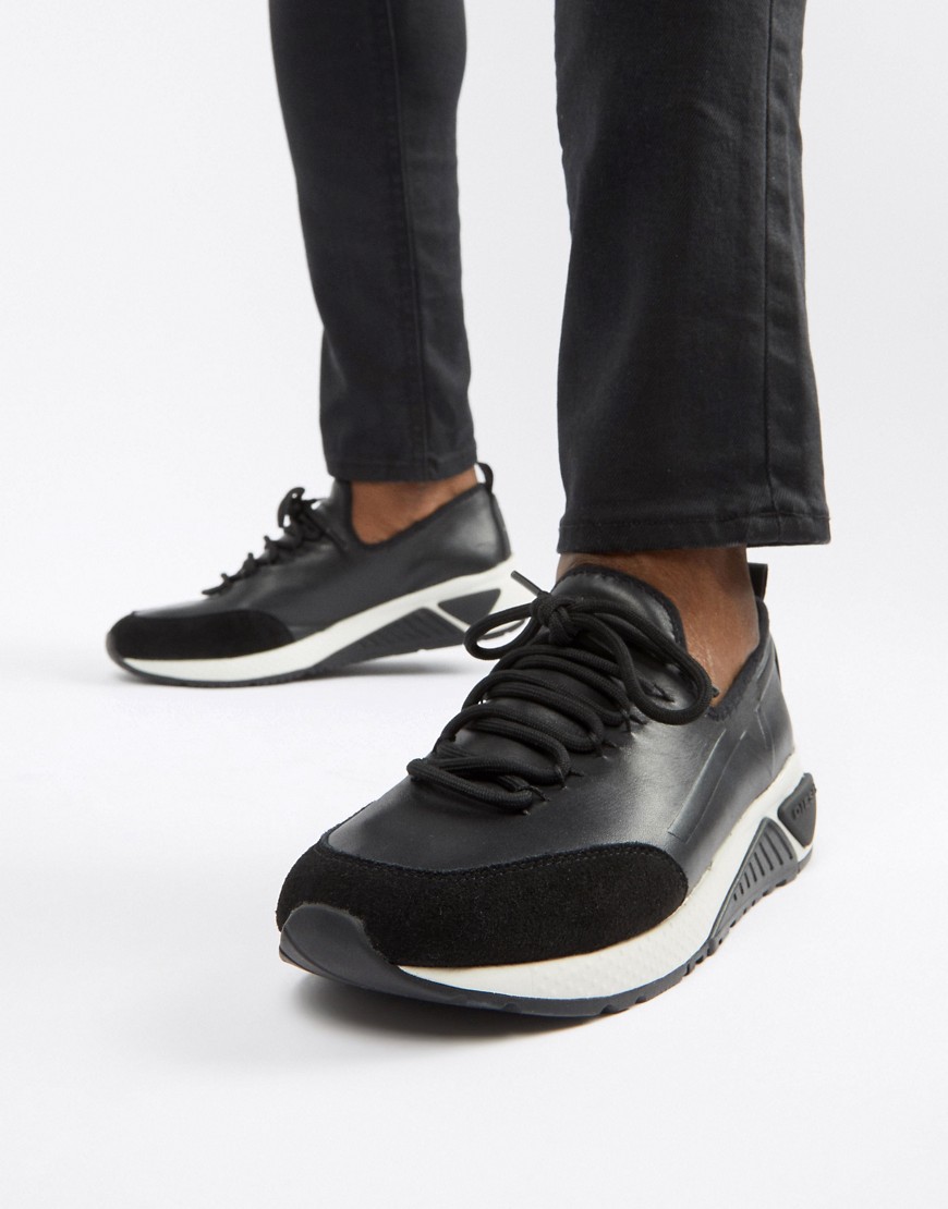 Diesel S-kby runner leather trainers