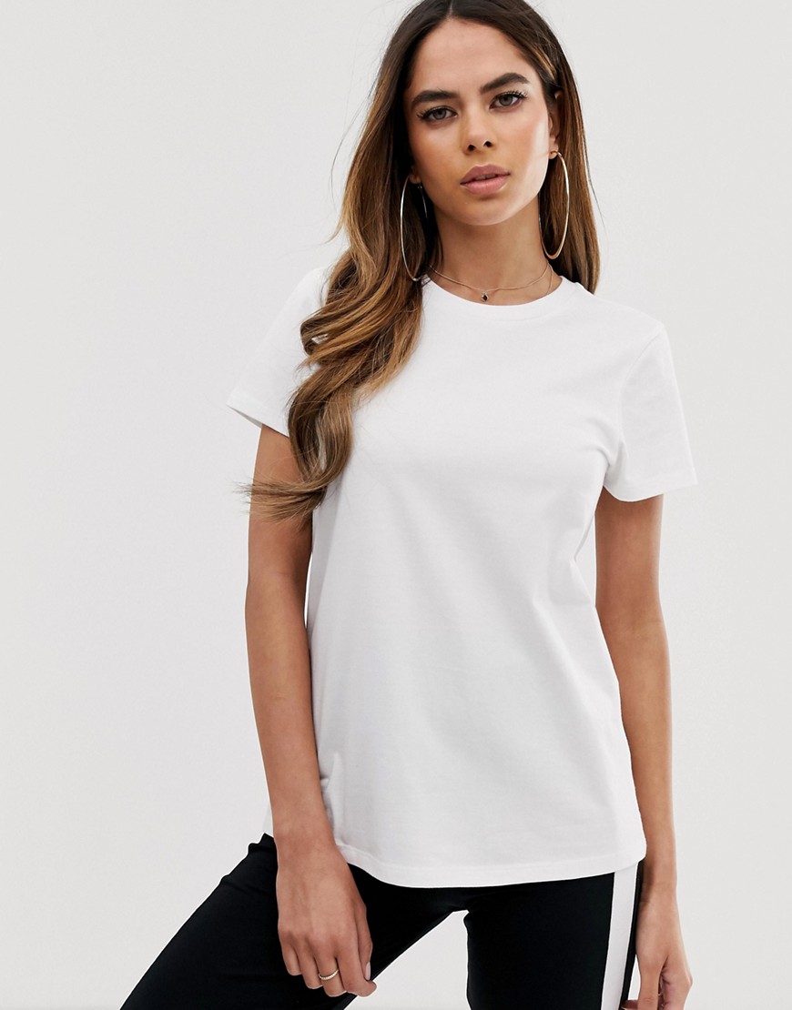 ASOS DESIGN Fuller Bust ultimate t-shirt with crew neck in white