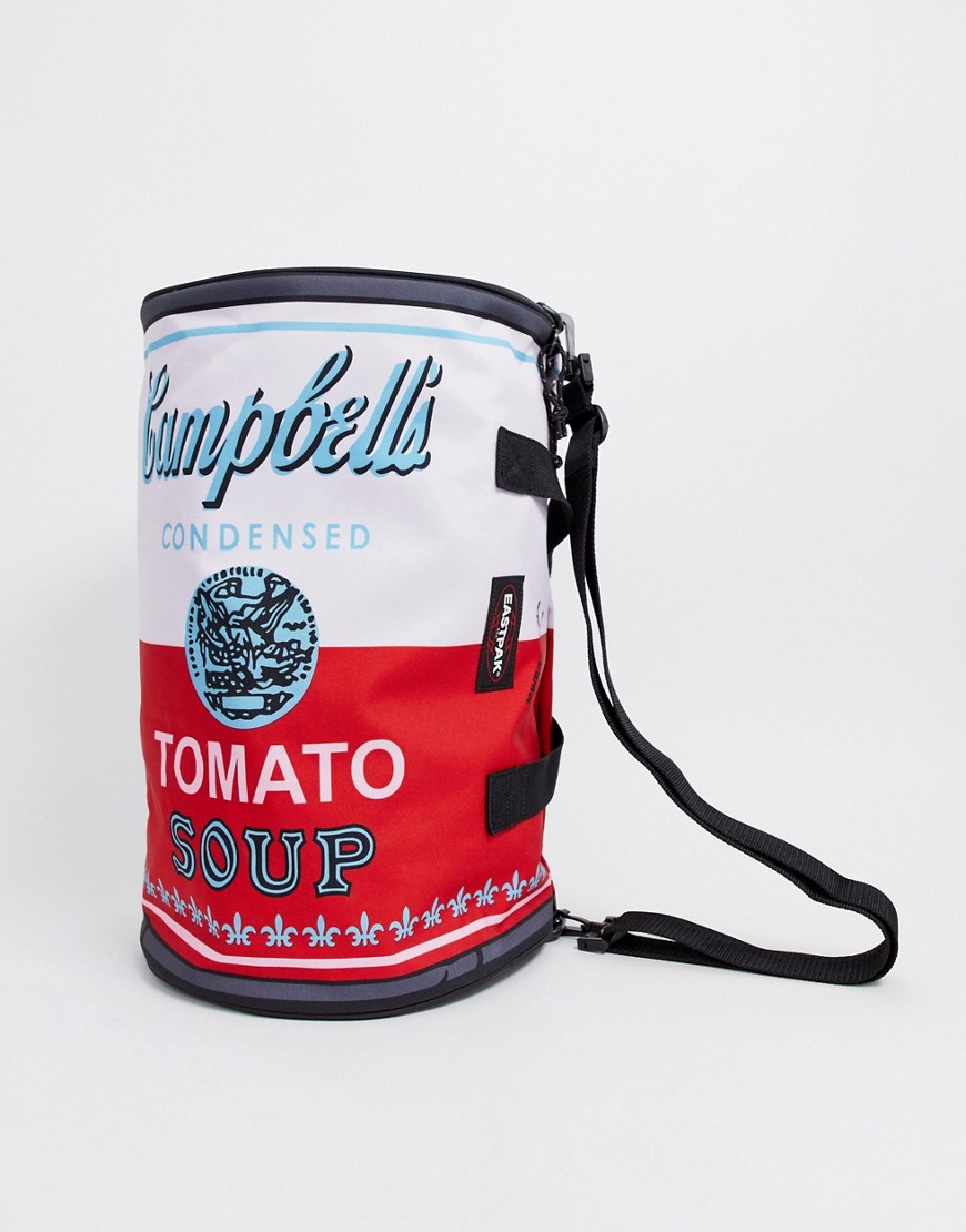 Eastpak X Andy Warhol duffel bag in can print
