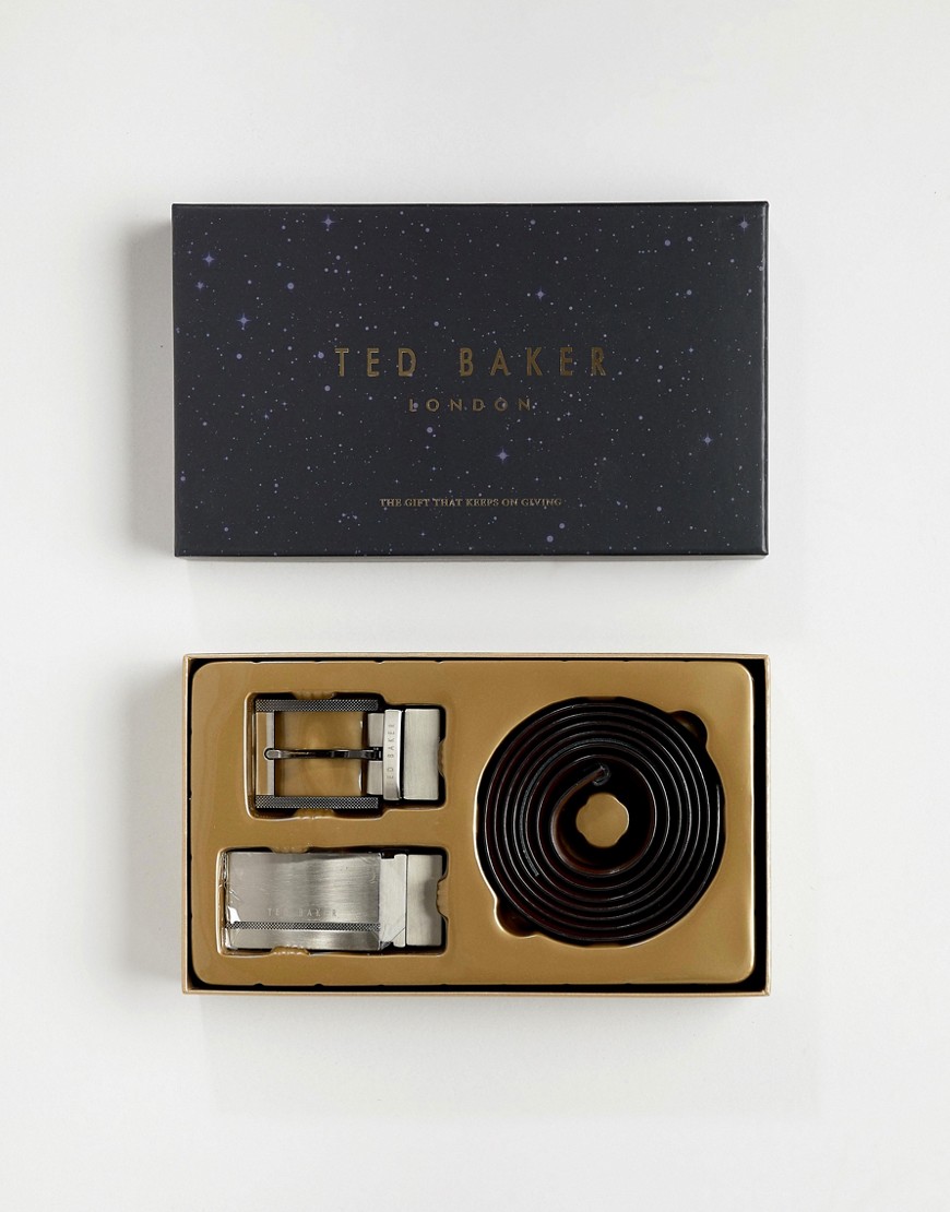 Ted Baker Burrgs 4-way reversible belt gift box