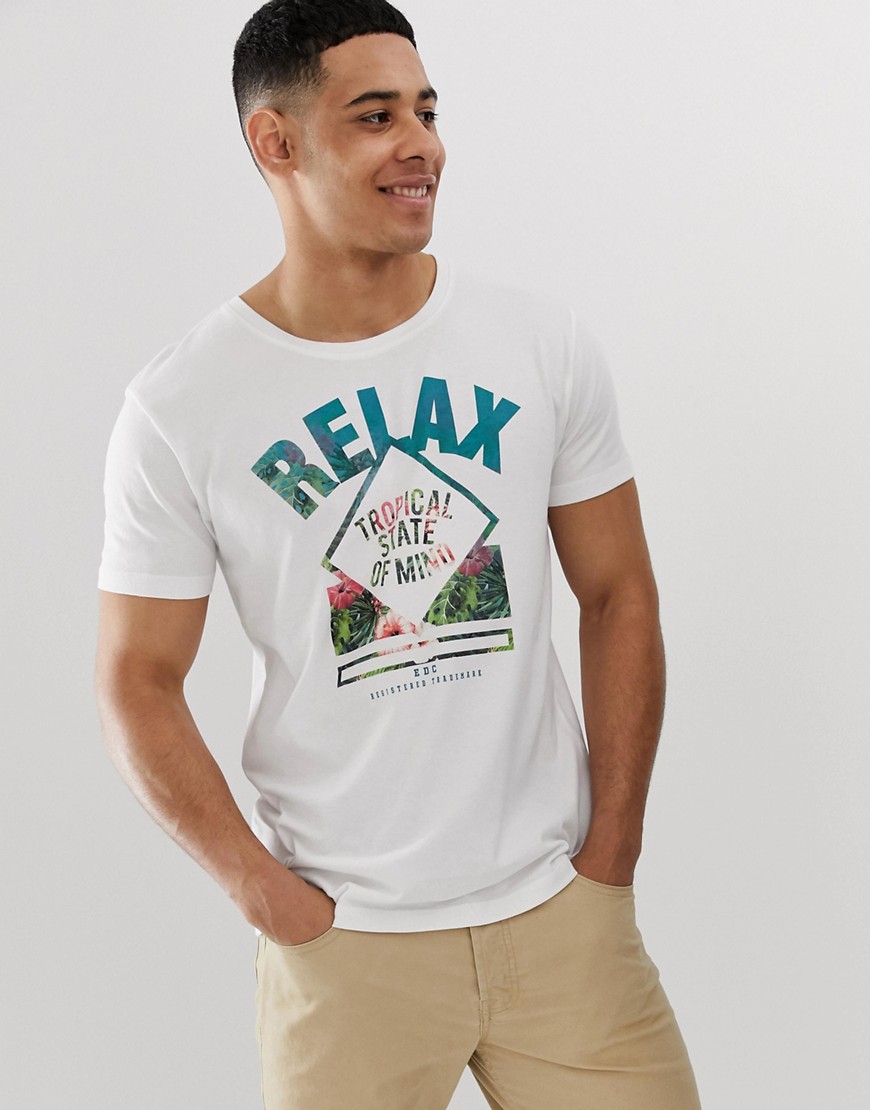 Esprit t-shirt with relax print