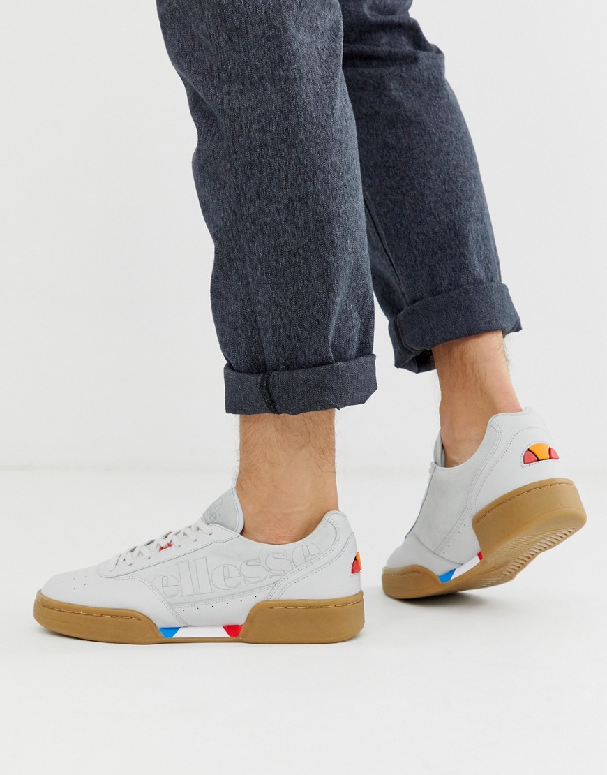 ellesse piacentino chunky trainers grey