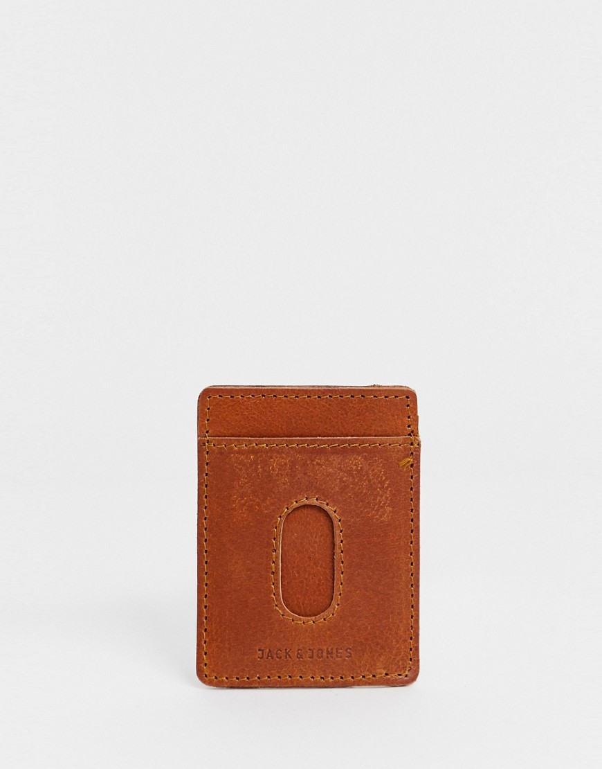 Jack & Jones leather cardholder