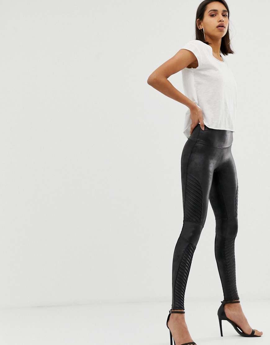 Spanx Medium Control Faux Leather Leggings With  International Society of  Precision Agriculture