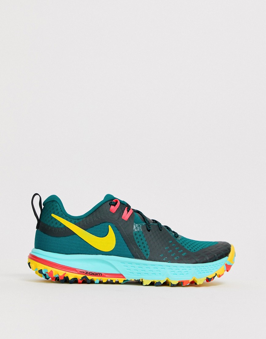 Nike Running zoom pegasus trail shoes in multi