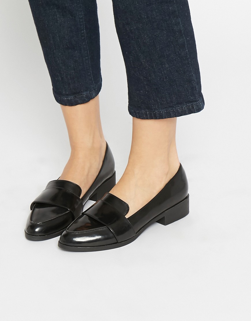 New Look | New Look Pointed Workwear Loafers at ASOS