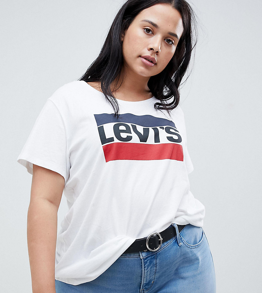 Levi's Plus perfect t shirt with sportswear logo