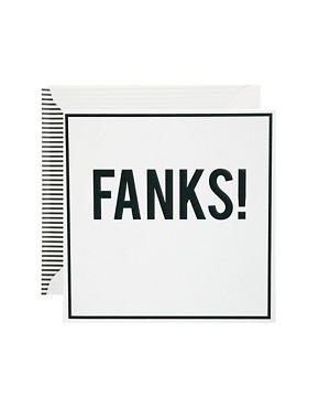 FANKS! Card