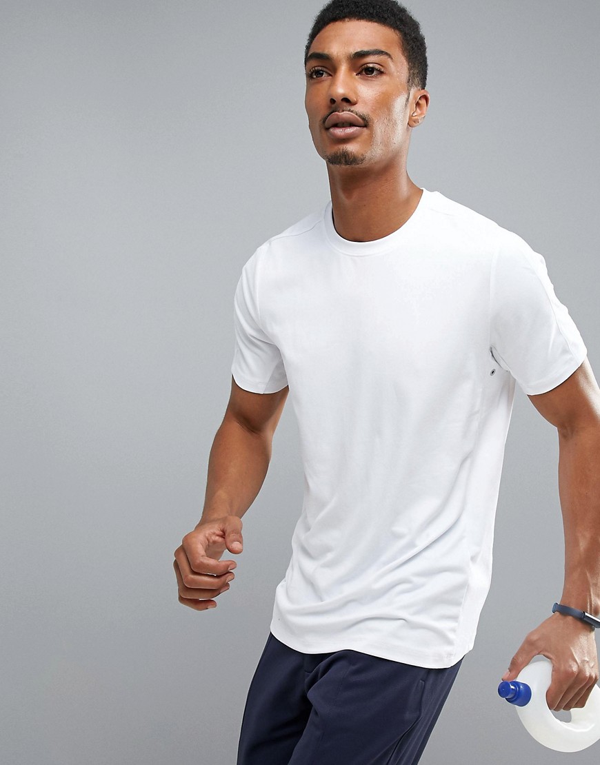 Perry Ellis 360 Sports T-Shirt in White - Bright white