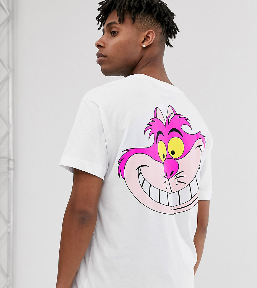 Crooked Tongues Disney Alice In Wonderland oversized t-shirt in White