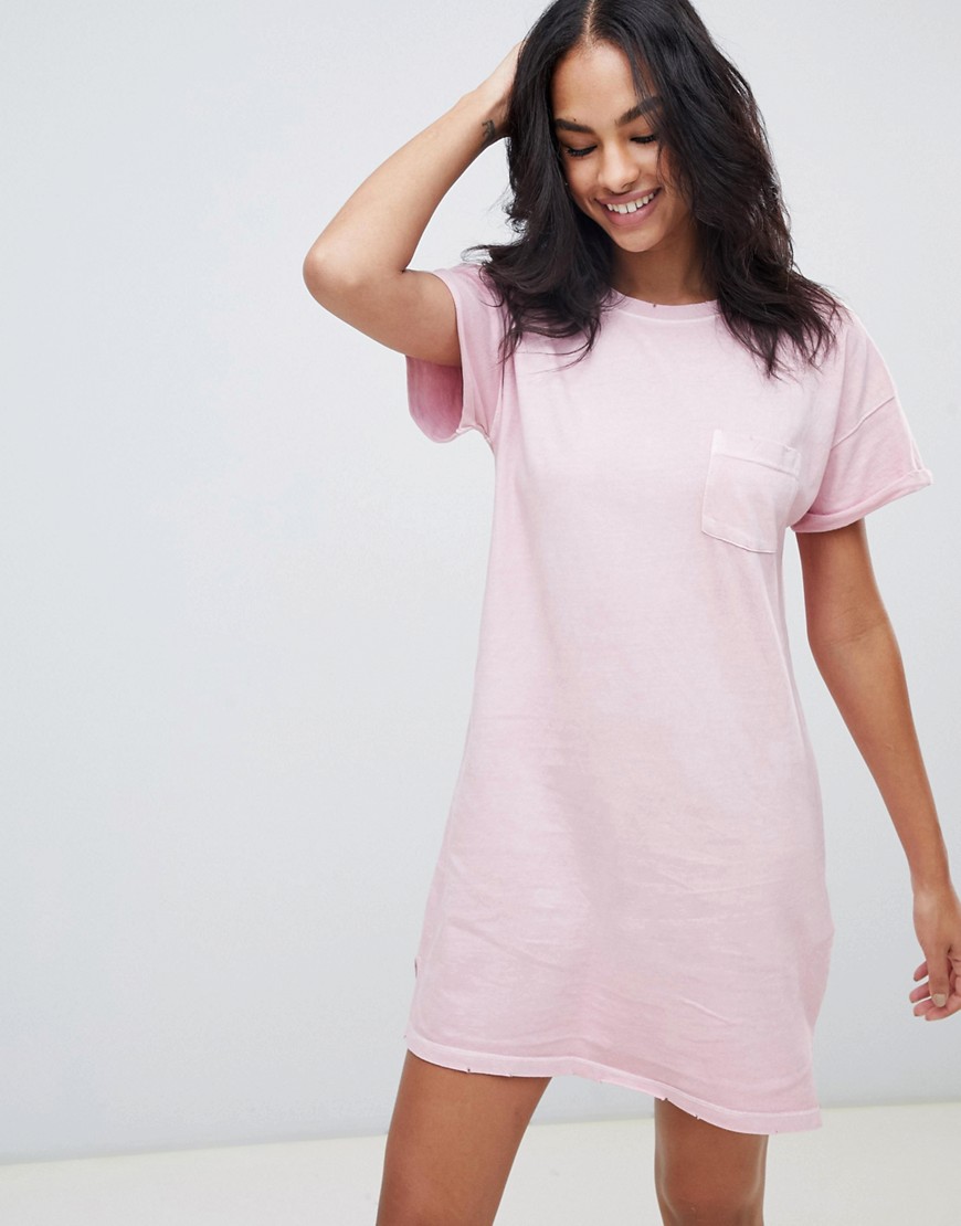 Abercrombie & Fitch Chase Destroy t-shirt dress