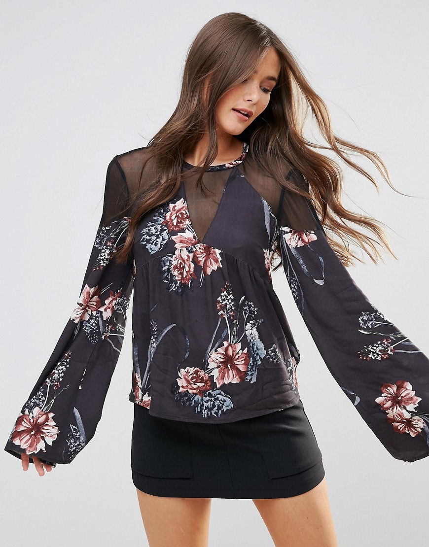 Somedays Lovin Homecoming Floral Blouse - Multi