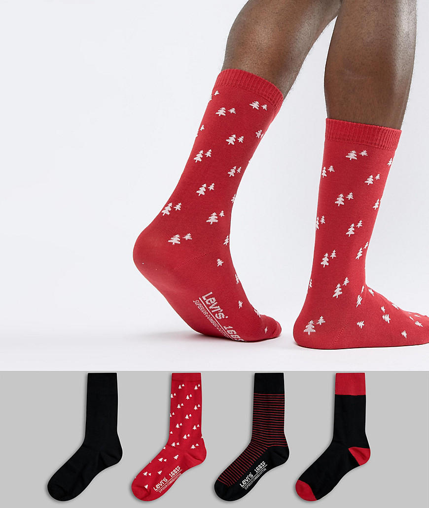 Levis socks 4 pack gift set