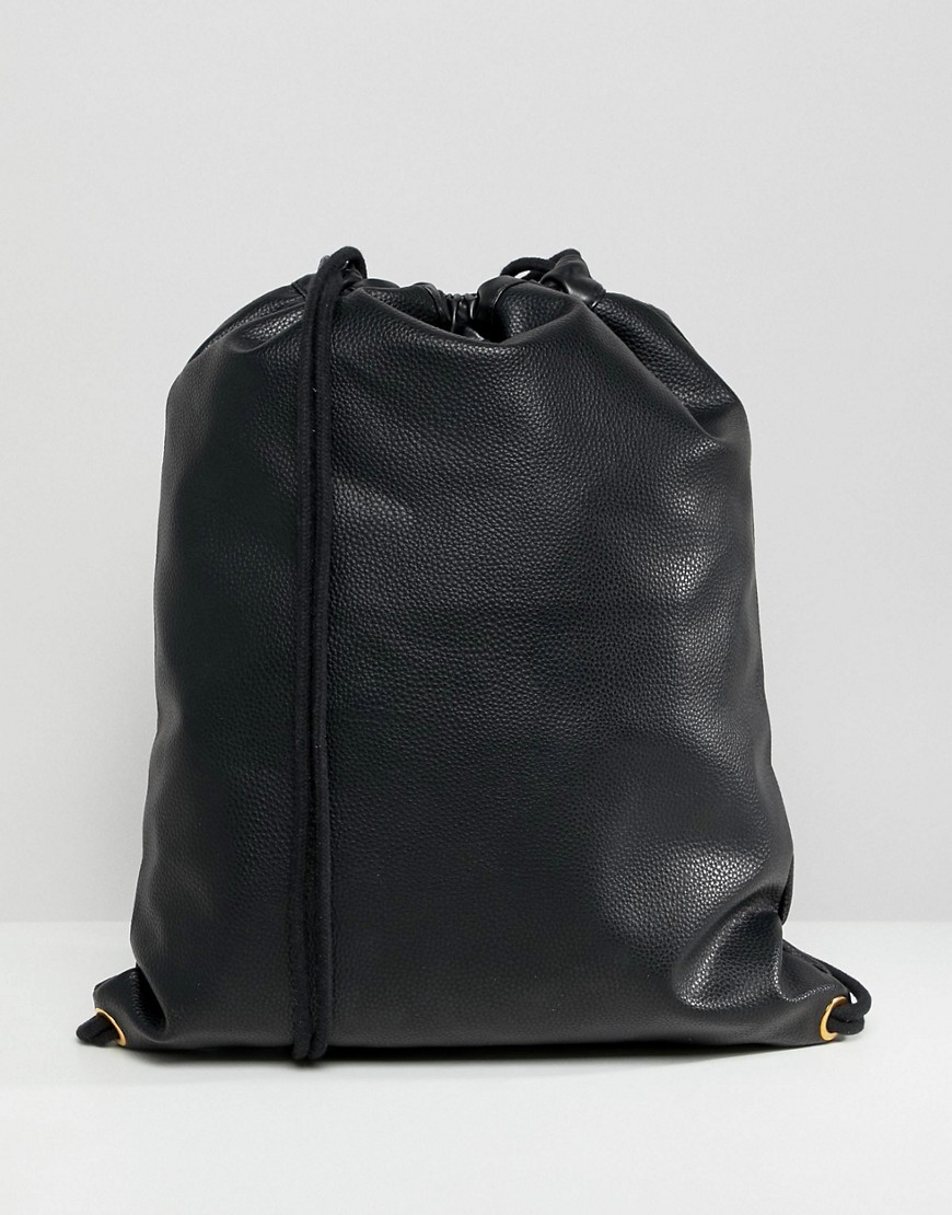 Mi-Pac Tumbled Kit Bag in Black