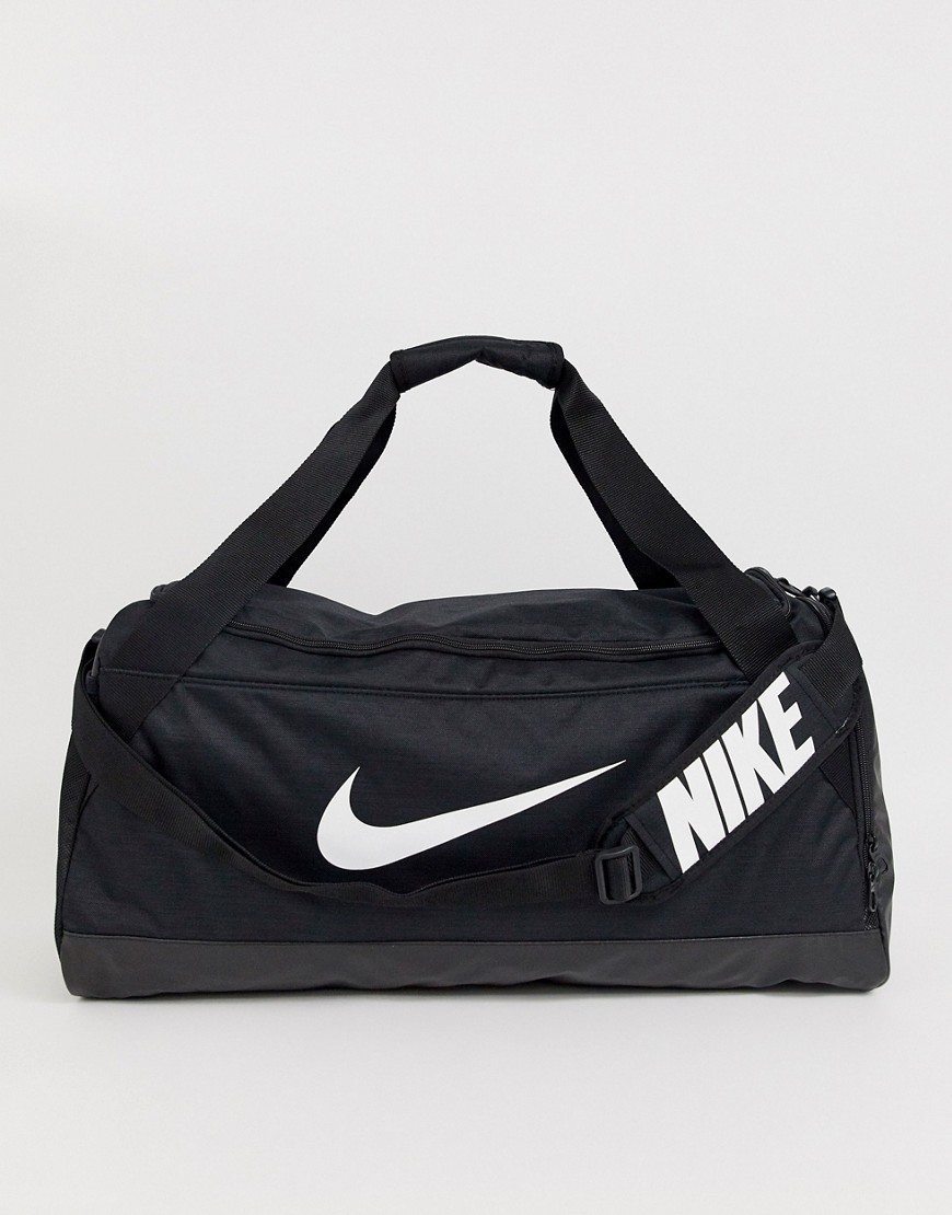 Nike Training Brasilia medium holdall bag in black