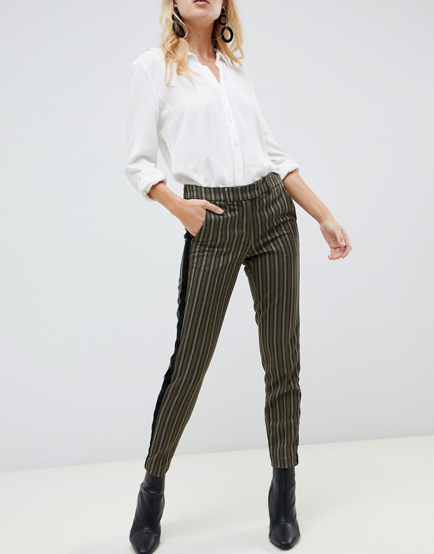 Sisley stripe tailored trouser