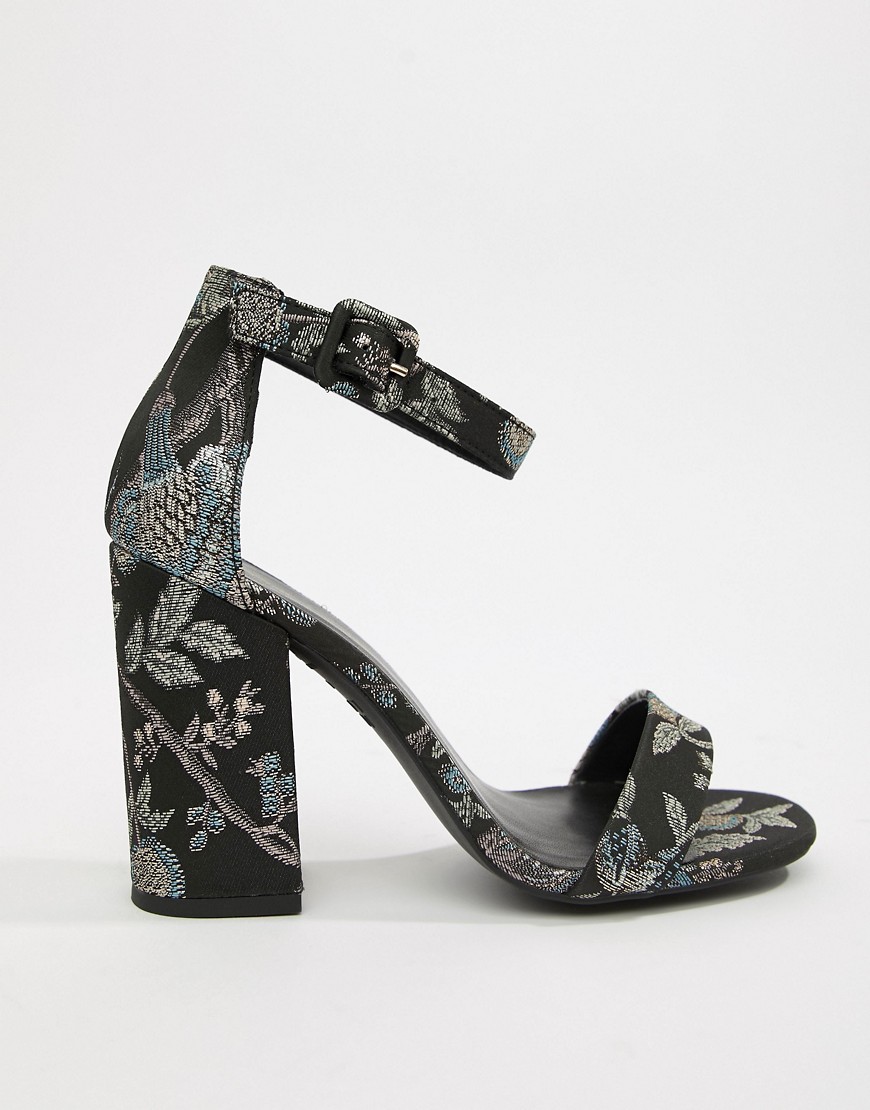 New Look brocade barely there sandal