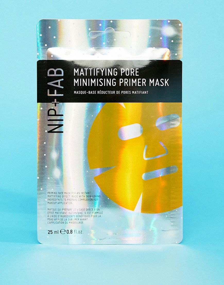 NIP+FAB Make Up Oil Control Mattifying Priming Sheet Mask