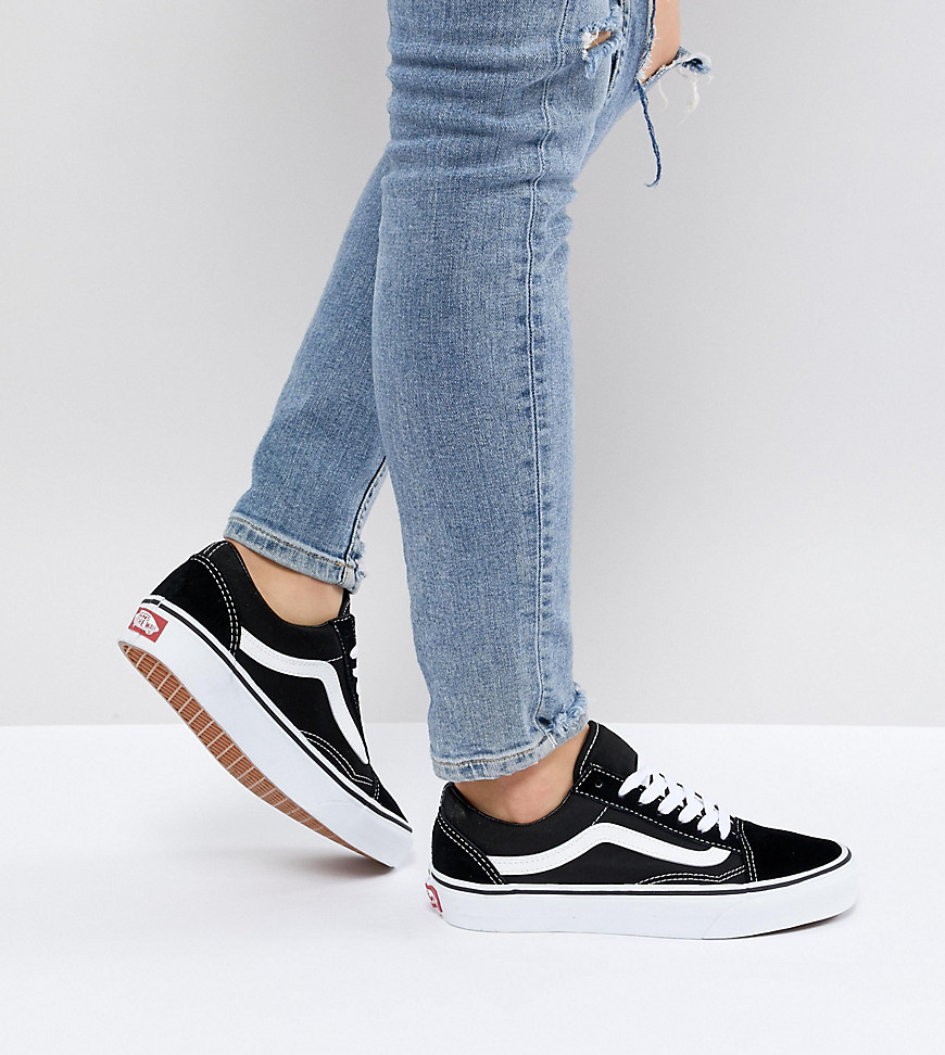 Vans Classic Old Skool trainers in black and white